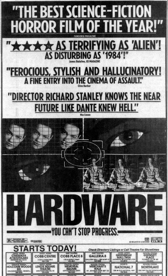 NEWSPAPER AD FOR HARDWARE ON OPENING DAY [ATLANTA, GA]