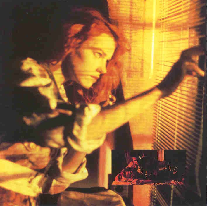 JILL TAKES A LOOK AT THE OUTSIDE WORLD<br />INSET: JILL SLEEPS WHILE MO LOOKS OVER HER